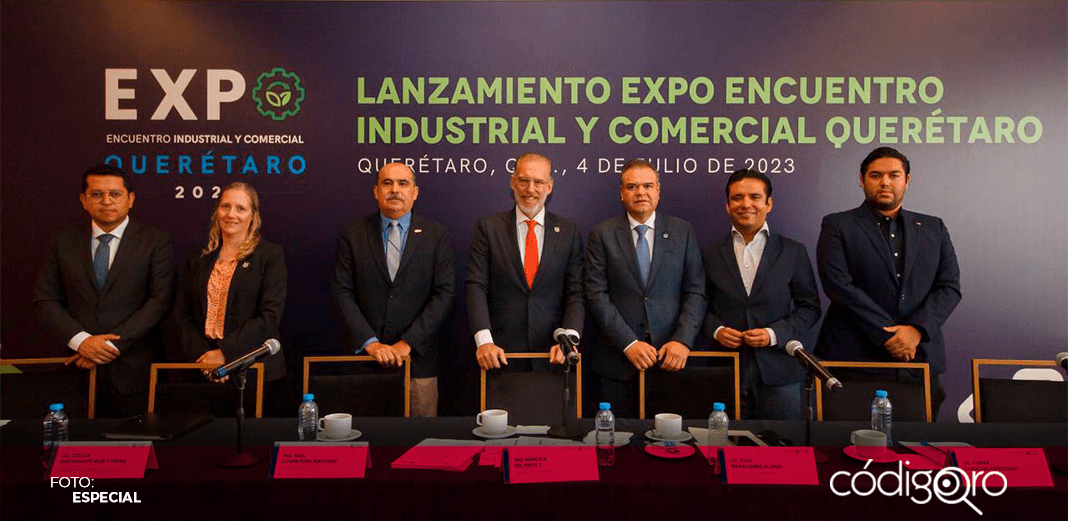 Anuncian Expo Encuentro Industrial y Comercial Querétaro