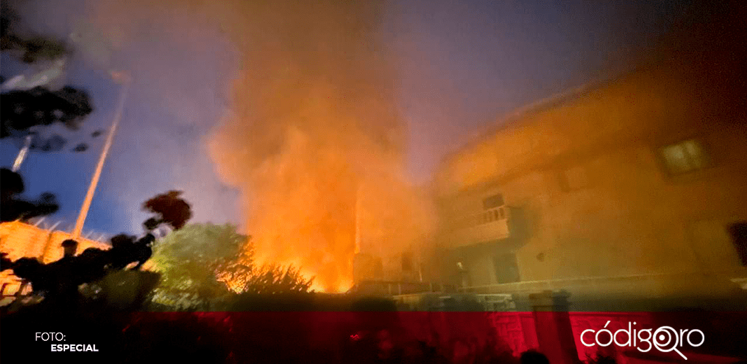 Incendian embajada de Suecia en Bagdad, capital de Irak
