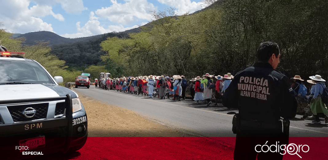 Peregrinación al Tepeyac avanza por la Sierra Gorda