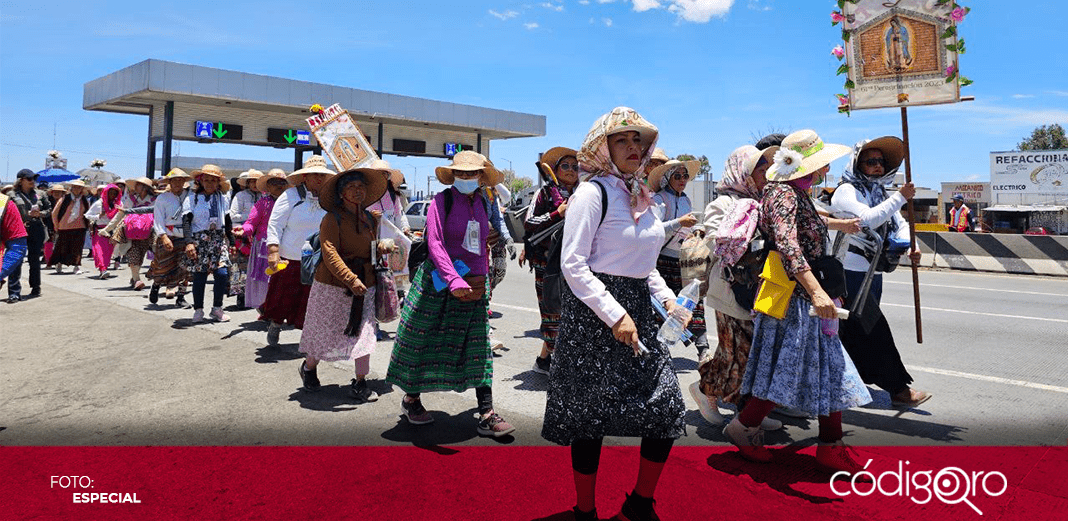 Peregrinación al Tepeyac, en su recta final por Querétaro