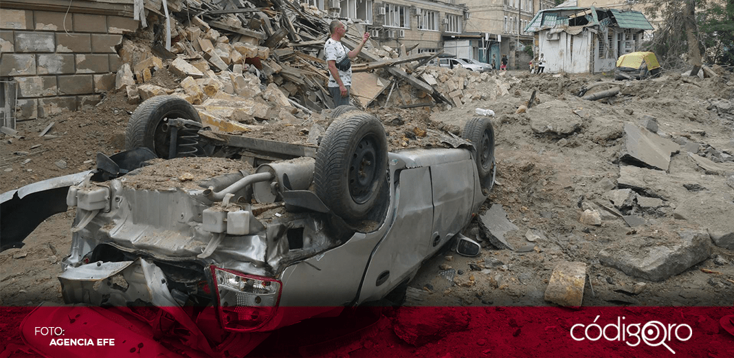 Rusia lanza ataque y mata a un civil en Odesa, Ucrania