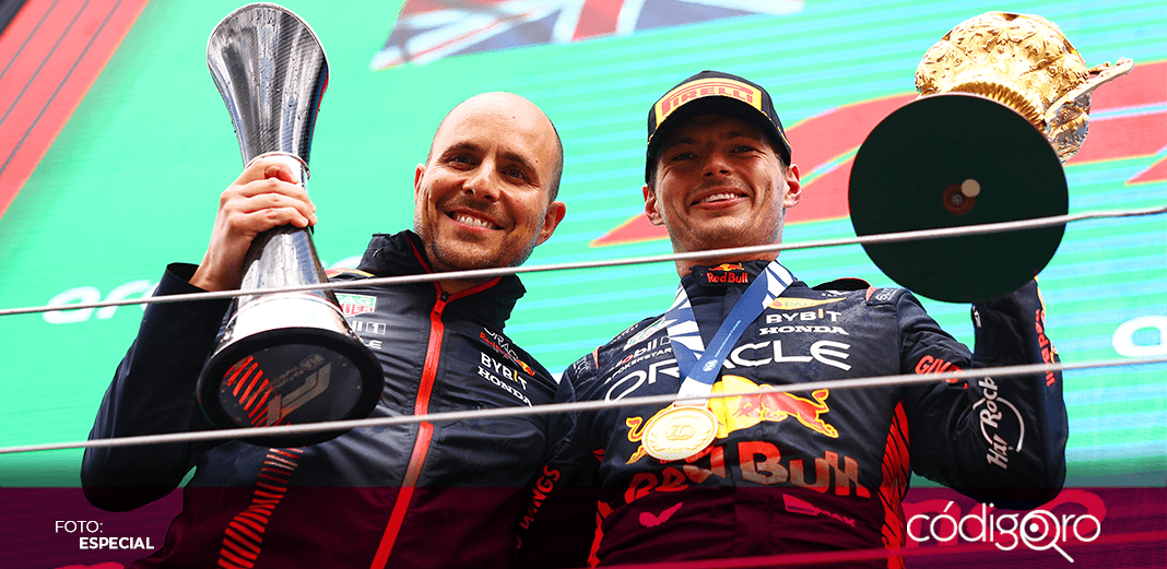 Verstappen domina en Silverstone; "Checo" termina sexto