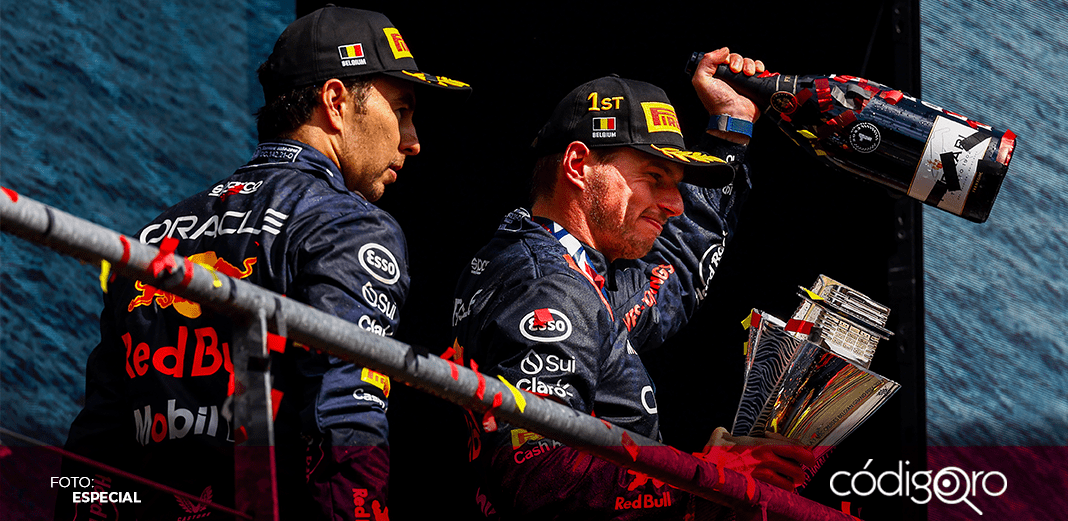 Verstappen gana por delante de “Checo” en Bélgica