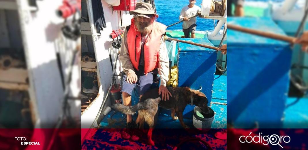 Buque mexicano rescata a náufrago australiano tras 3 meses a la deriva en el Pacífico