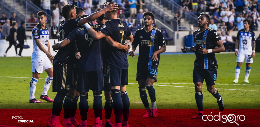 Gallos Blancos, goleado por Philadelphia en Leagues Cup