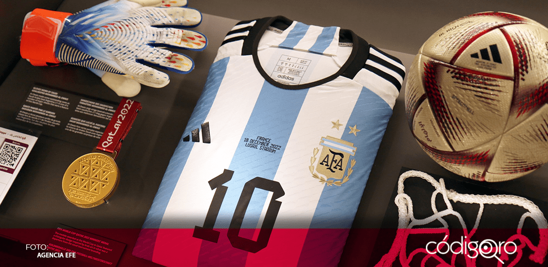 Camiseta de Messi es exhibida en Museo de FIFA