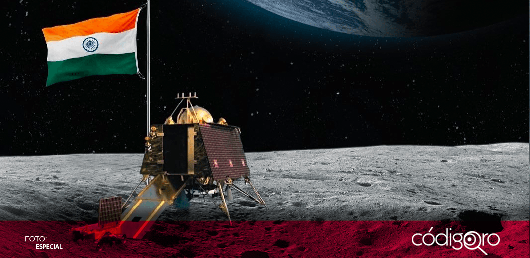 India, primer país en posarse en el Polo Sur lunar y cuarto en llegar a la Luna