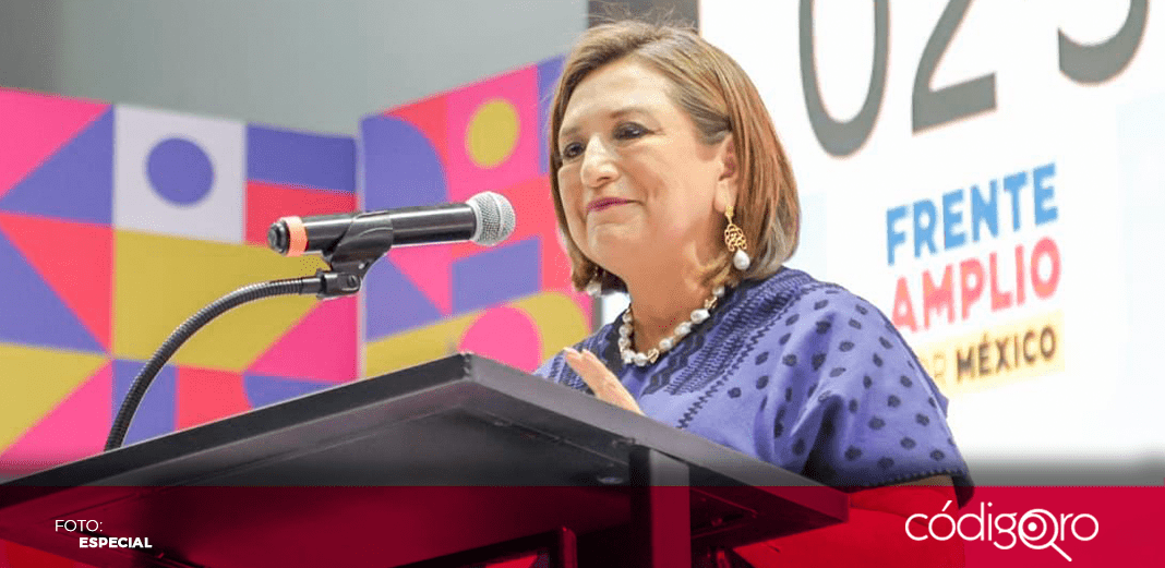 Frente Amplio por México anuncia a Xóchitl Gálvez como su candidata presidencial