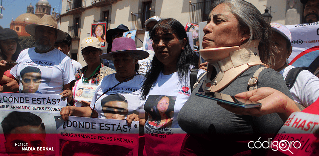 Madres buscadoras acusan agresión por parte de FGE
