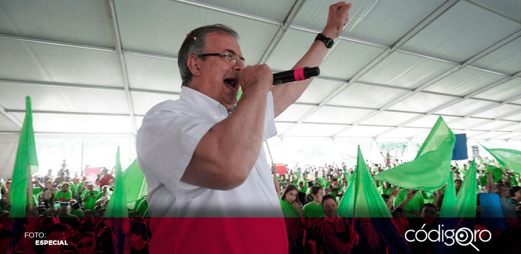 Ebrard denuncia "desorden" en la encuesta que definirá al candidato de Morena