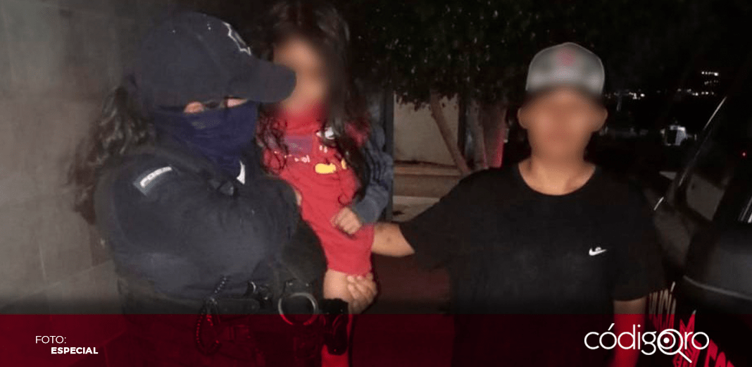 POES reúne con su familia a niña que se encontraba extraviada