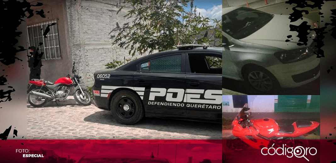 POES recupera cinco vehículos con reporte de robo