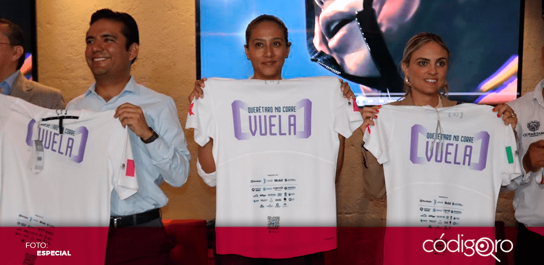 Presentan playera del Querétaro Maratón