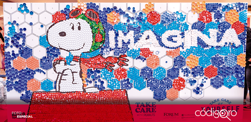 El mural con causa de Snoopy llega a Querétaro