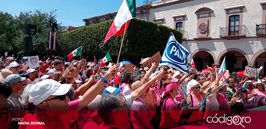 En Querétaro, celebran entrega de constancia a Xóchitl Gálvez