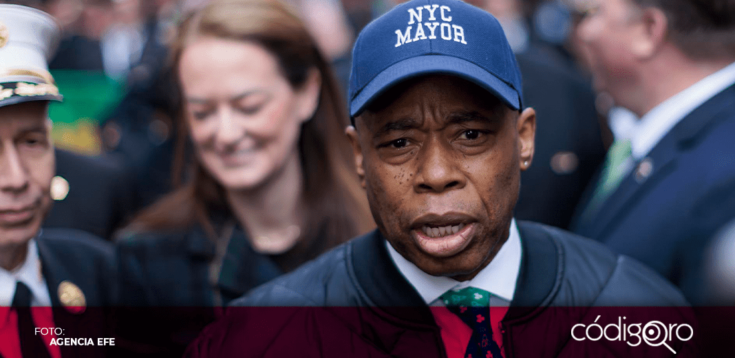 Eric Adams, acusado de xenofobia por decir los migrantes destruirán Nueva York