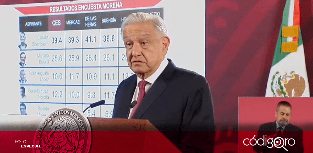 AMLO da su apoyo a Sheinbaum