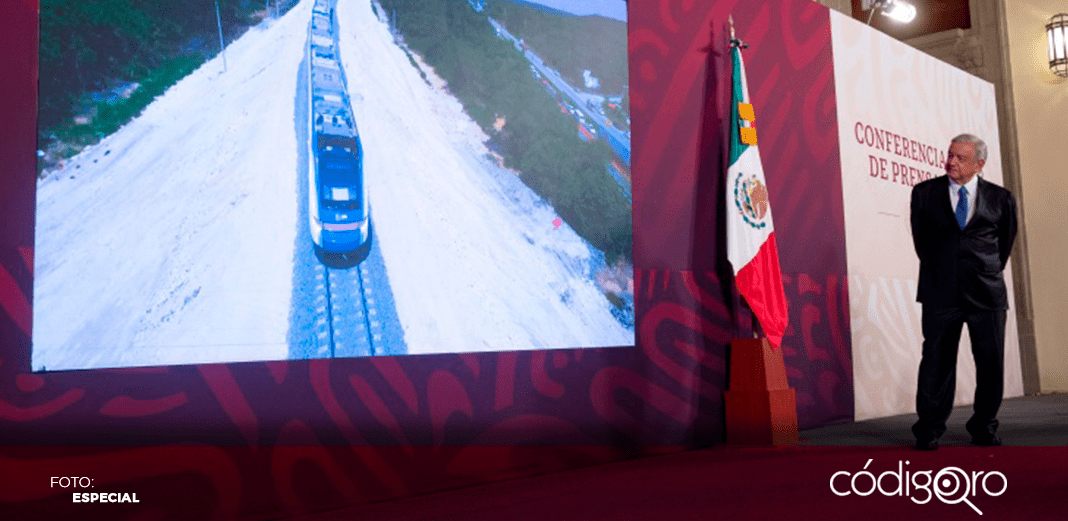 AMLO le entrega al Ejército la administración del Tren Maya