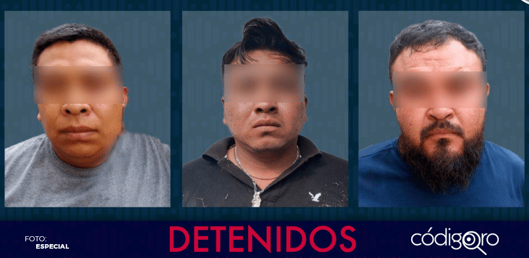 Tres detenidos relacionados con el homicidio de dos personas en SJR