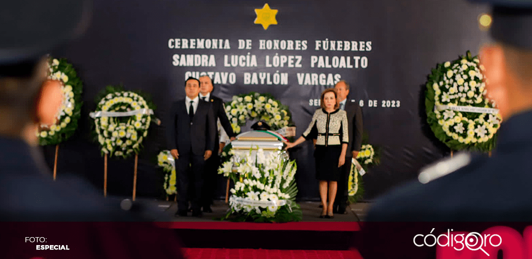 Rinden homenaje a oficiales caídos en cumplimiento de su deber
