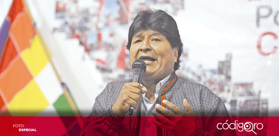 Evo Morales acusa al gobierno de oponerse a su candidatura