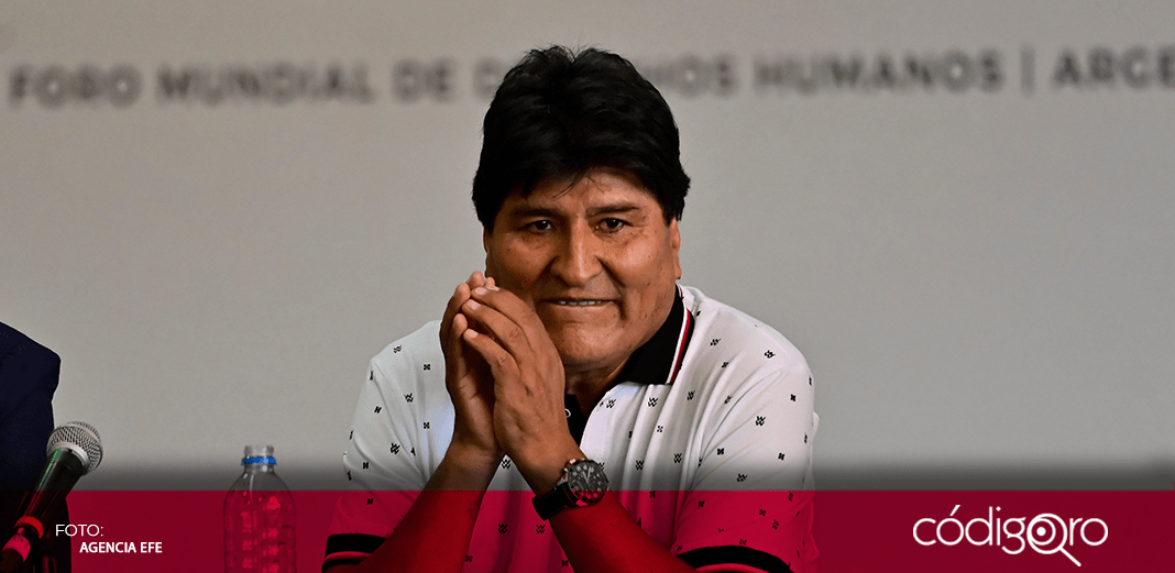 Evo Morales anuncia candidatura presidencial para 2025