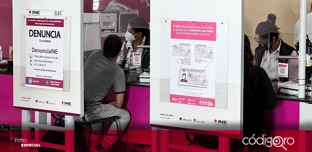 INE entrega en Querétaro más de 230 mil credenciales para votar