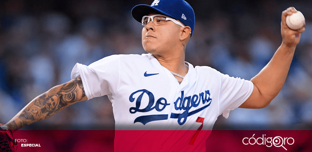Julio Urías, arrestado por "delitos graves de violencia doméstica"
