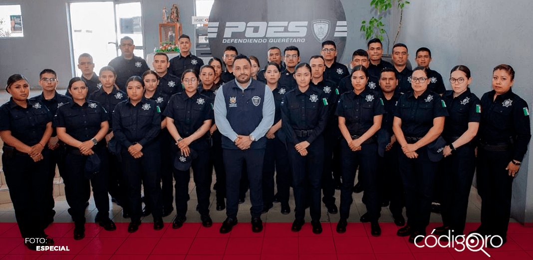 Recibe POES a 31 nuevos policías