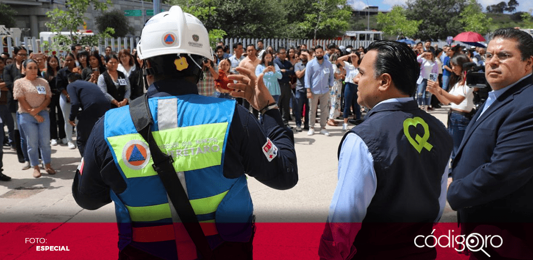Conmemora Municipio de Querétaro el Día Nacional de Protección Civil