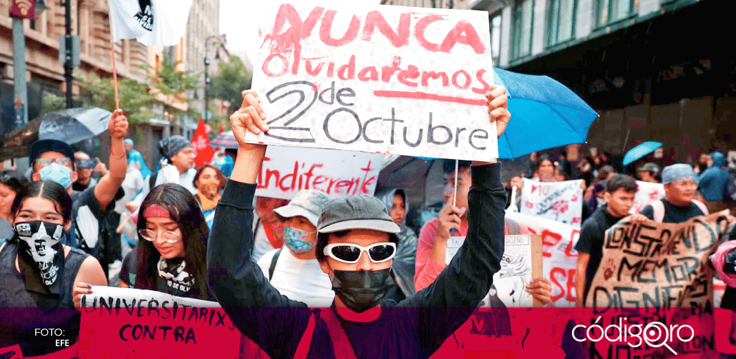 Mexicanos reclaman respuestas por la matanza del 68