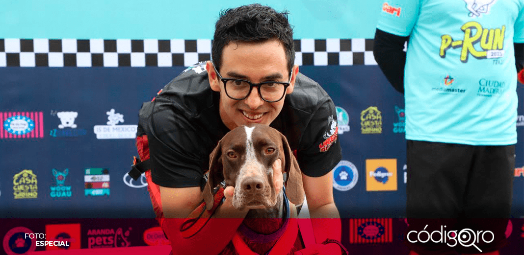 Más de 600 corredores y 300 perros participan en carrera P-Run 2023