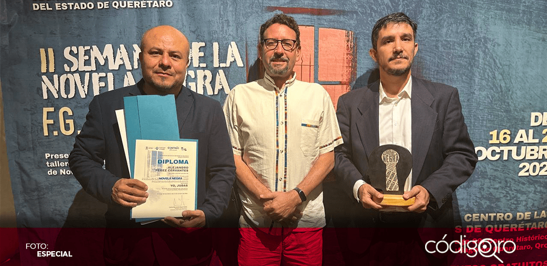 Alejandro Pérez Cervantes gana Premio de Novela Negra