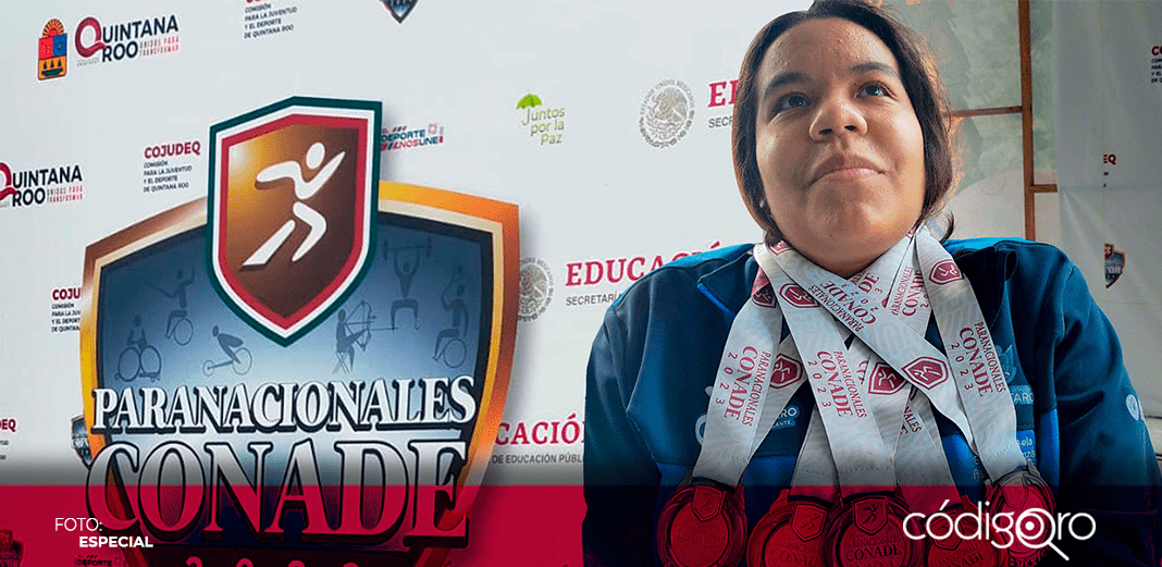 Alumna COBAQ triunfa en Juegos Paranacionales 2023