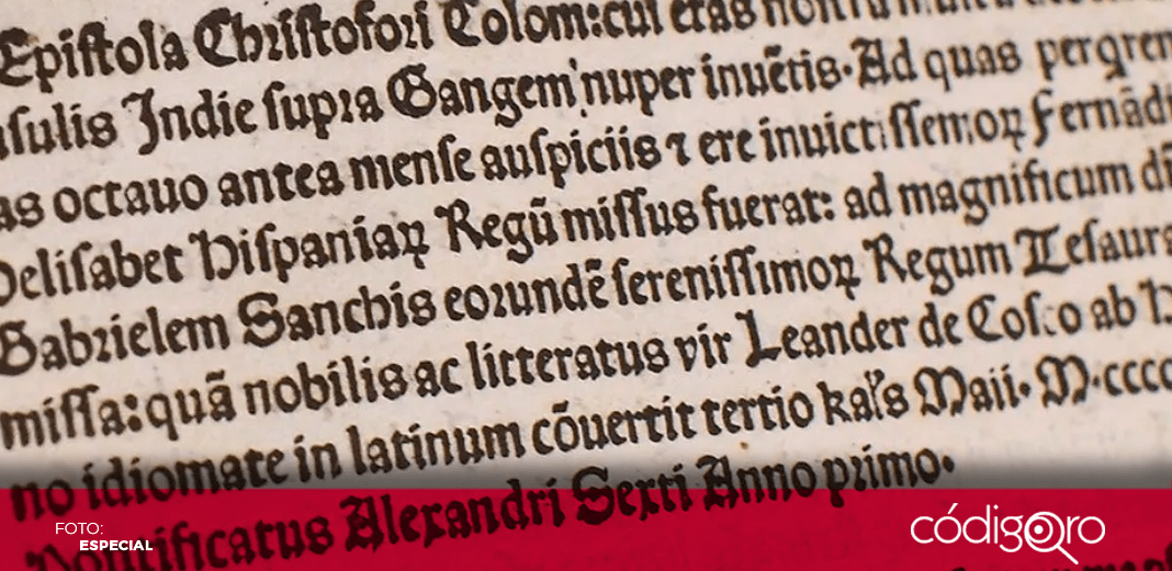 Una carta de Cristóbal Colón de 1493 es subastada por 3,92 millones de dólares