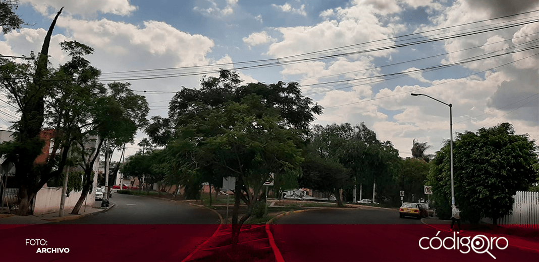 Continuarán cielos nublados en la capital queretana