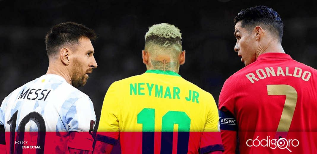 Ronaldo, Messi y Neymar, los futbolistas mejor pagados del mundo en 2023