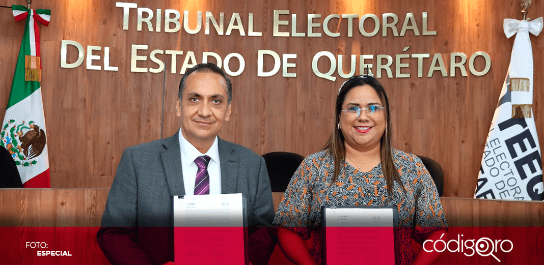 IEEQ y TEEQ firman convenio de colaboración rumbo a 2024