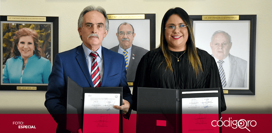 IEEQ firma convenio de colaboración con Consejo de Notarios