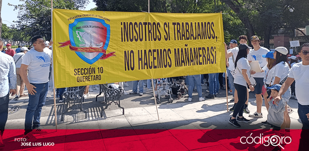 Marchan en Querétaro en favor de independencia judicial