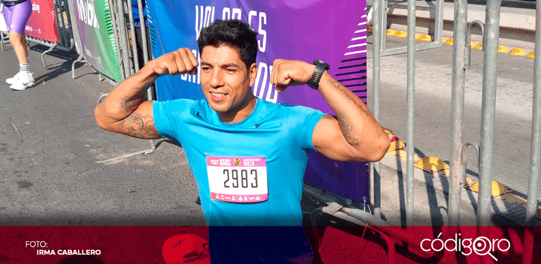 Paralímpico Michel Muñoz, presente en Querétaro Maratón