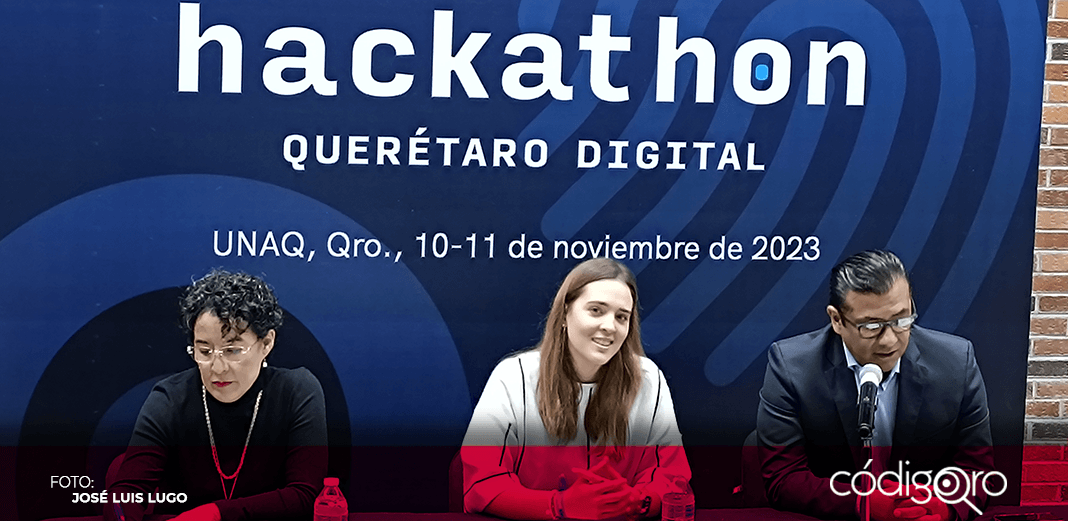 Titular de la Sejuve presenta el Hackathon Querétaro Digital