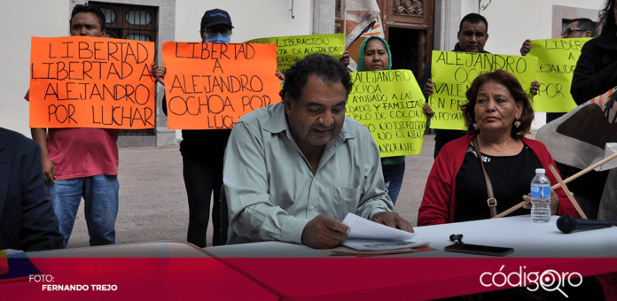 Pablo González Loyola aseguró que existen violaciones a los derechos humanos del expresidente municipal de Colón. Foto: Fernando Trejo