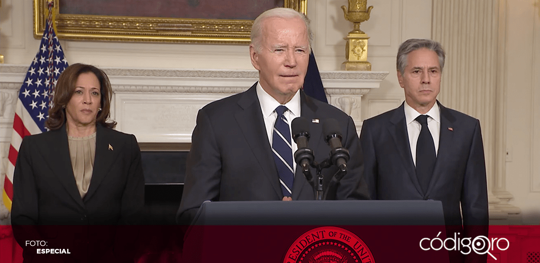 Estados Unidos dará a Israel todo lo que necesite para defenderse: Biden