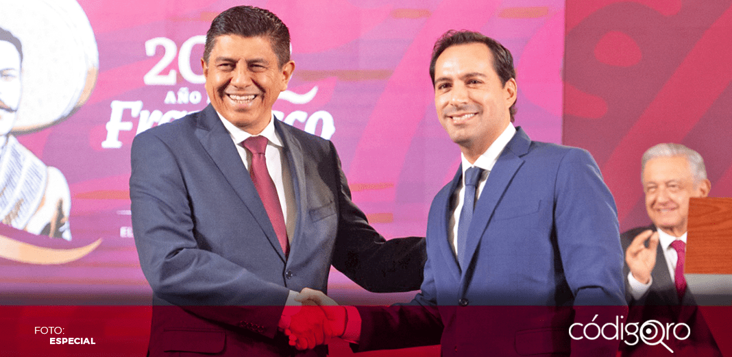 En mañanera, asume Mauricio Vila presidencia de Conago