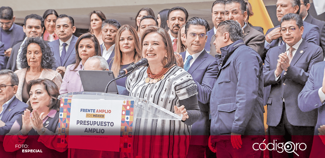Frente Amplio por México presenta presupuesto alterno