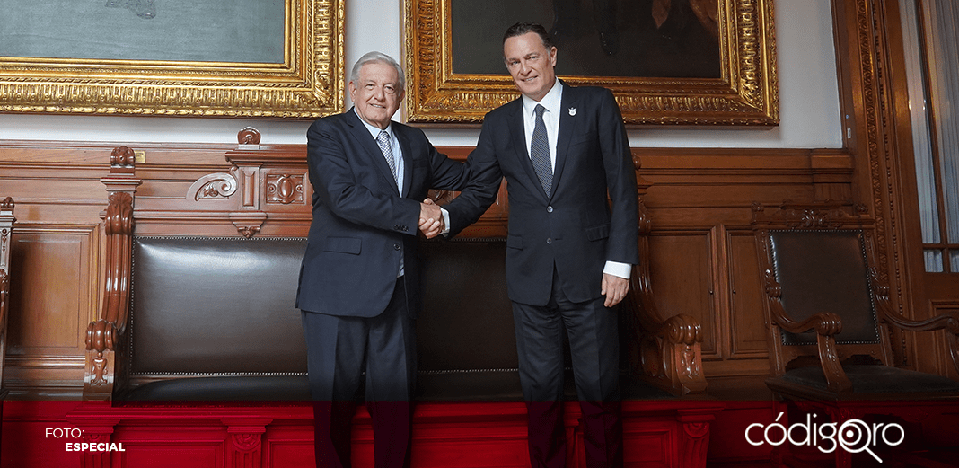 Se reúne Kuri con AMLO para hablar del Acueducto III
