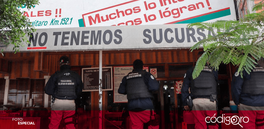Fiscalía General realiza 9 cateos en San Juan del Río