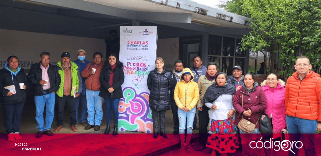 Informa IEEQ acciones afirmativas para pueblos y comunidades indígenas