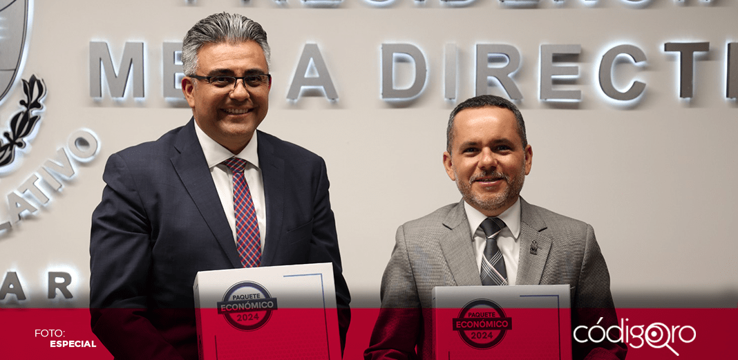 Recibe diputado Gerardo Ángeles Paquete Económico 2024